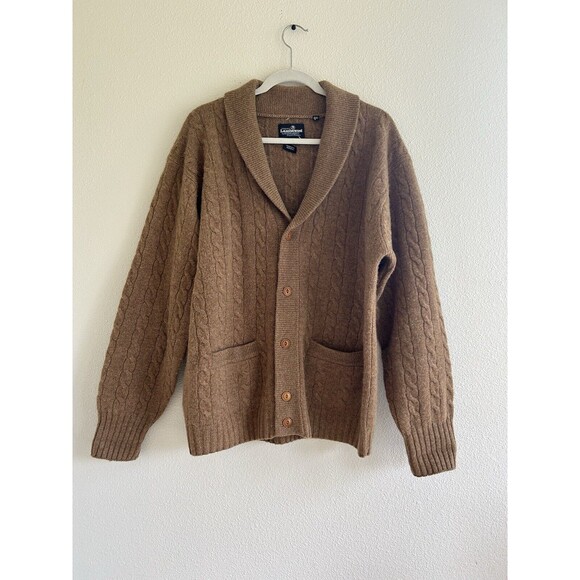 Original Lambswool by Evergreen Other - Vintage Original Lambswool By Evergreen Cable Knit Fisherman Grandpa Sweater L